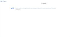 Desktop Screenshot of befre.com