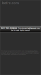 Mobile Screenshot of befre.com